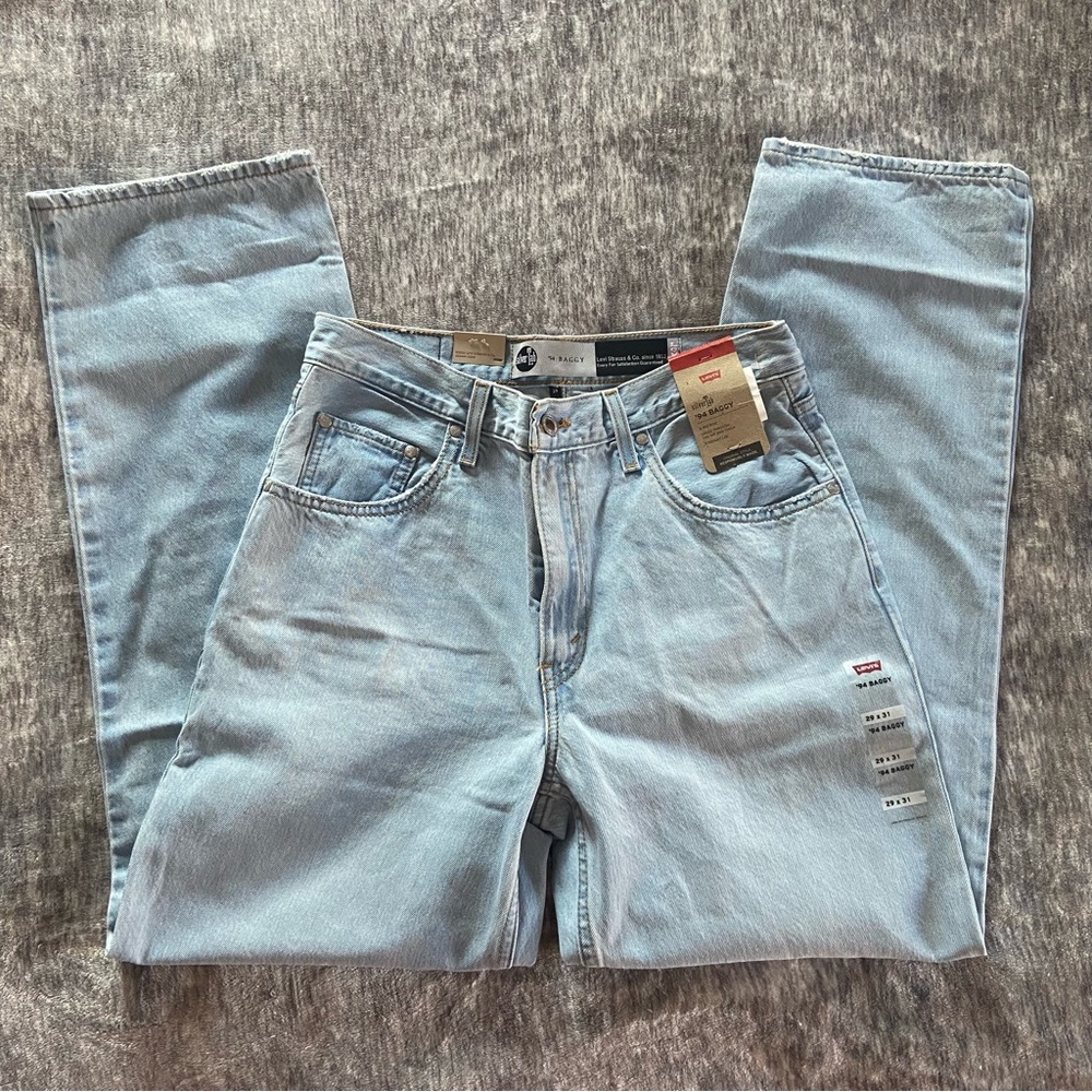 RARE NWT silver tab baggy levi’s jeans